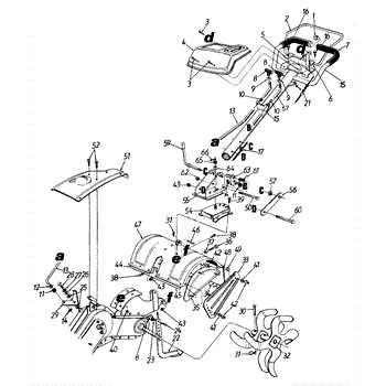 murray tiller parts diagram