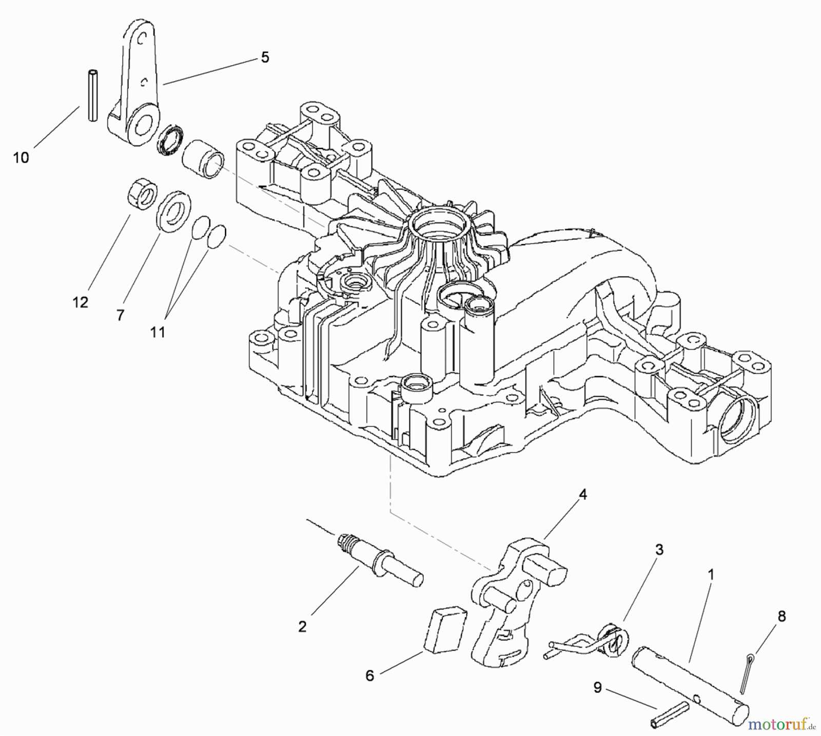 tuff torq k55 parts diagram