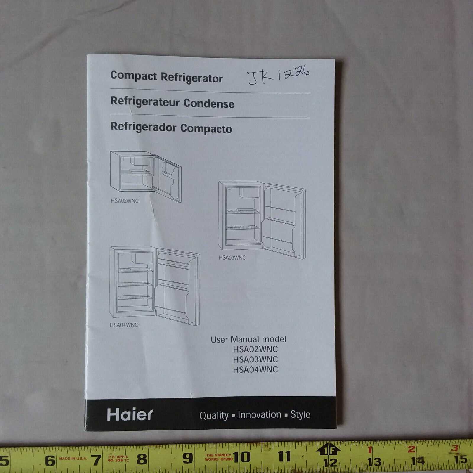 haier mini fridge parts diagram