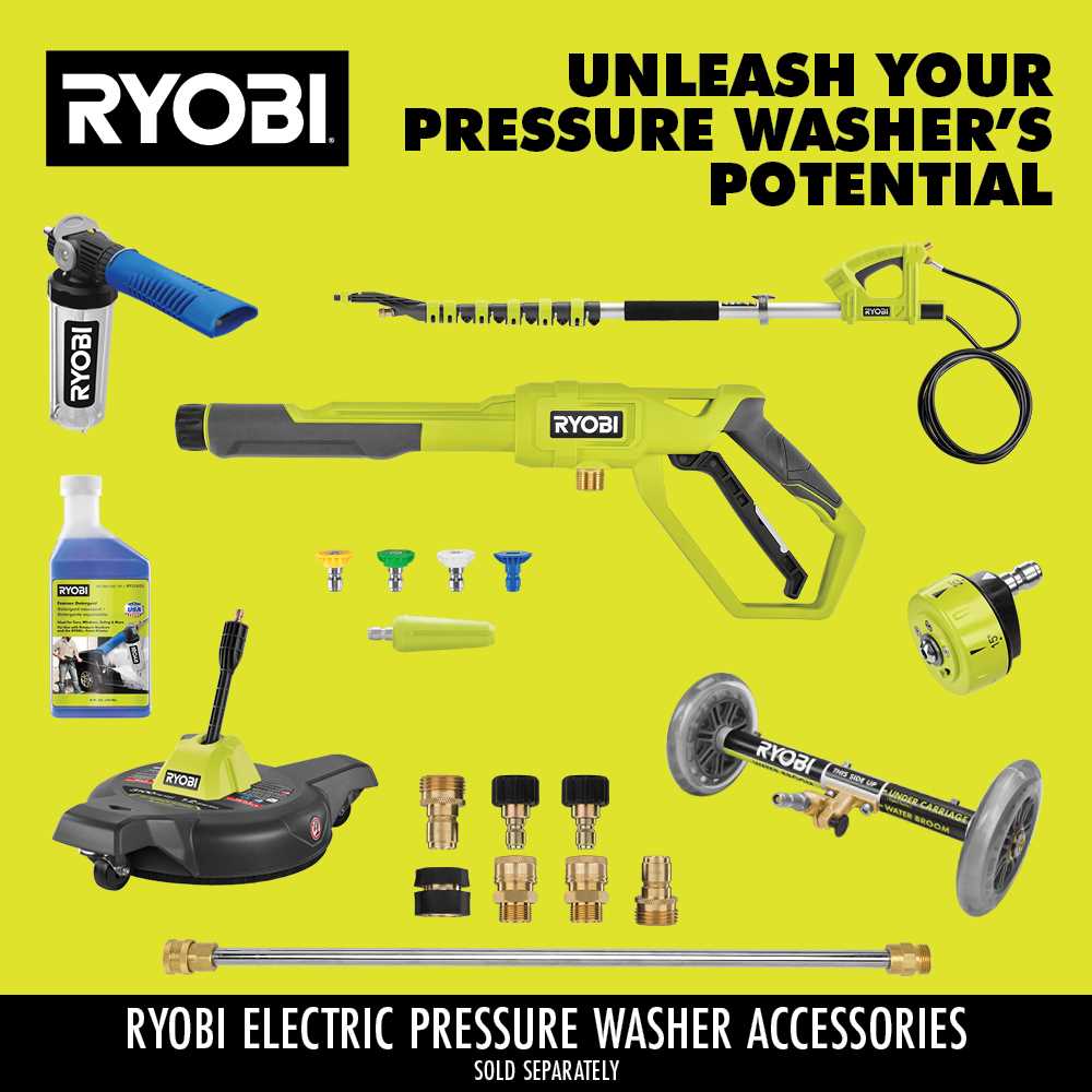 ryobi 2900 psi pressure washer parts diagram