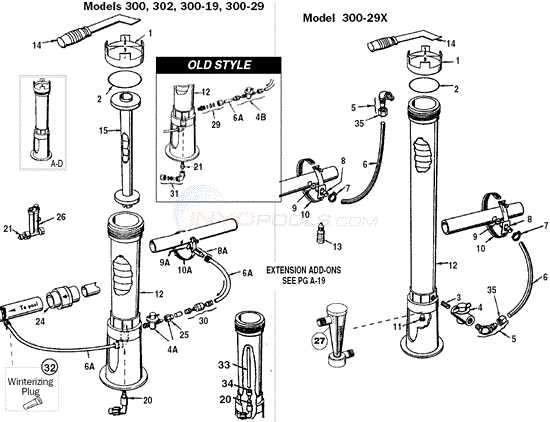 hayward chlorinator parts diagram