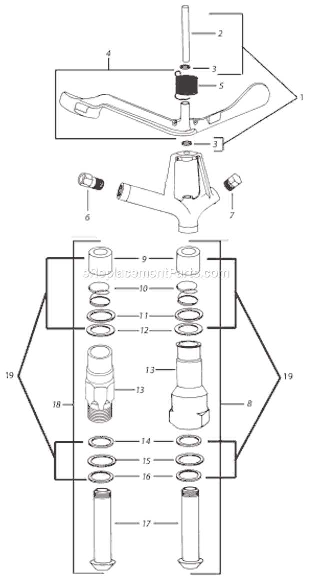 impact sprinkler parts diagram