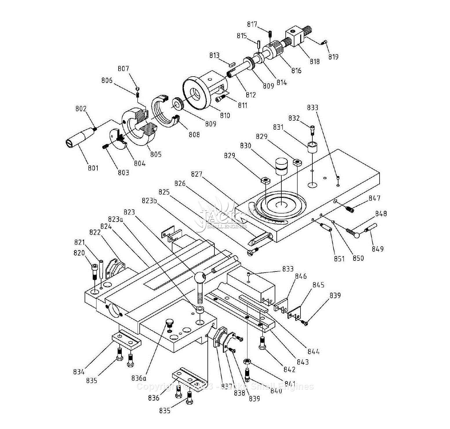 lathe diagram parts