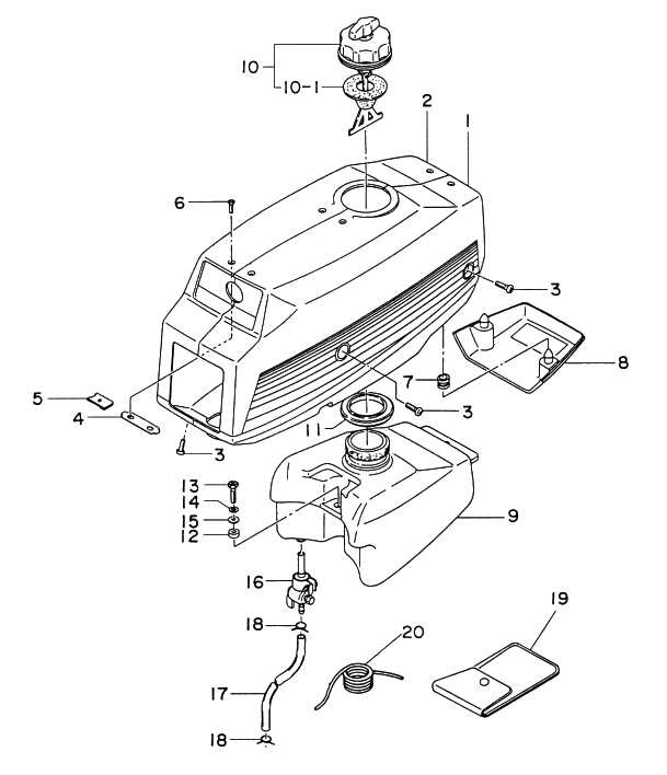 nissan outboard parts diagram