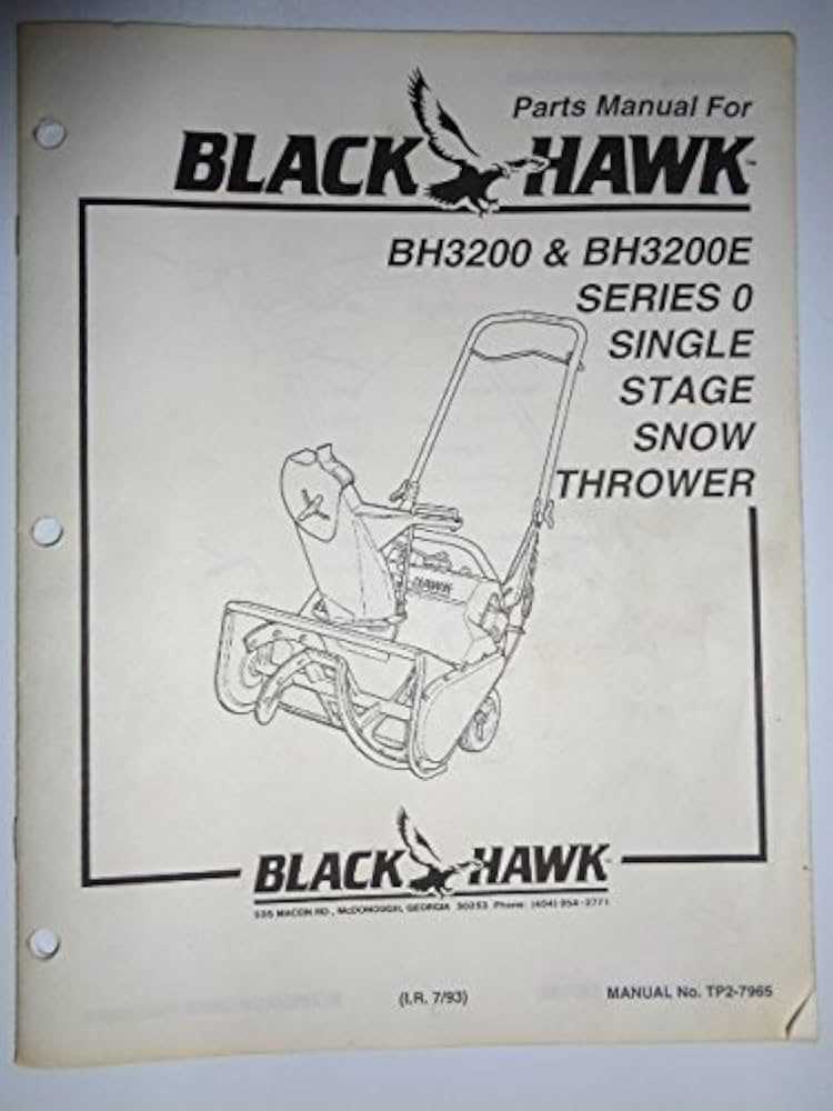 snapper snowblower parts diagram