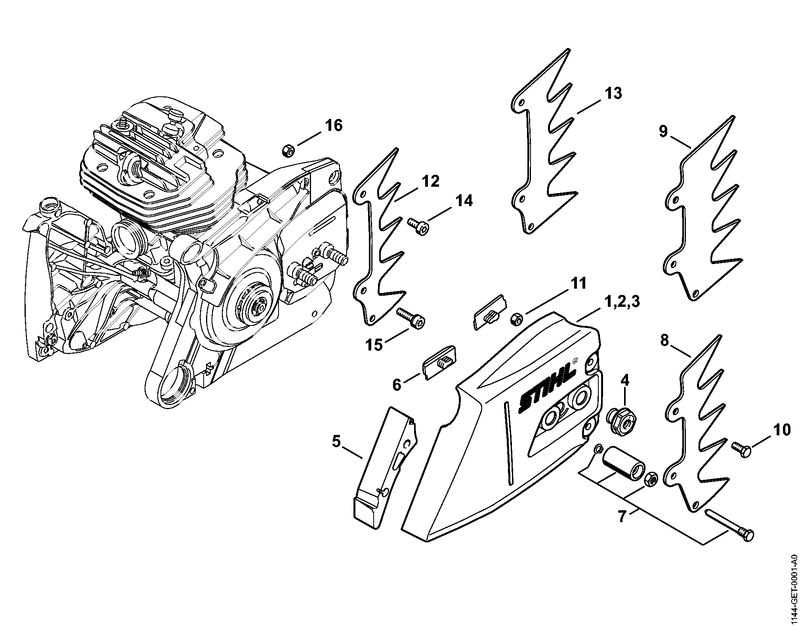 stihl ms661c parts diagram