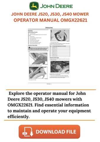 john deere js40 parts diagram