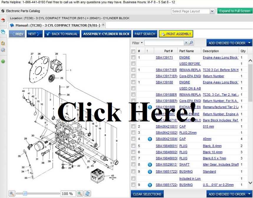 ford 1710 tractor parts diagram