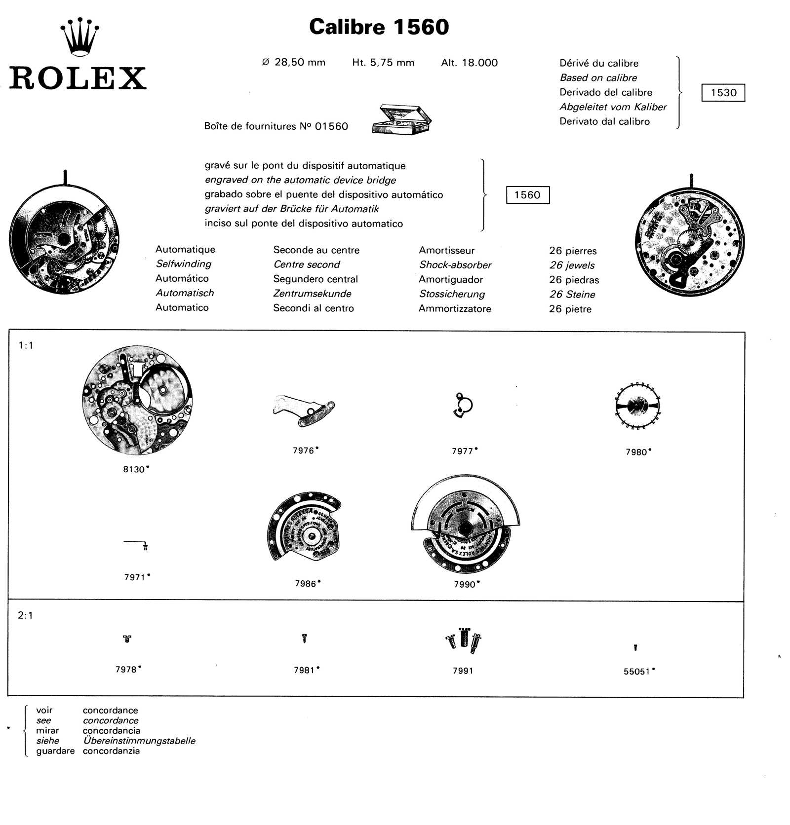 rolex watch parts diagram