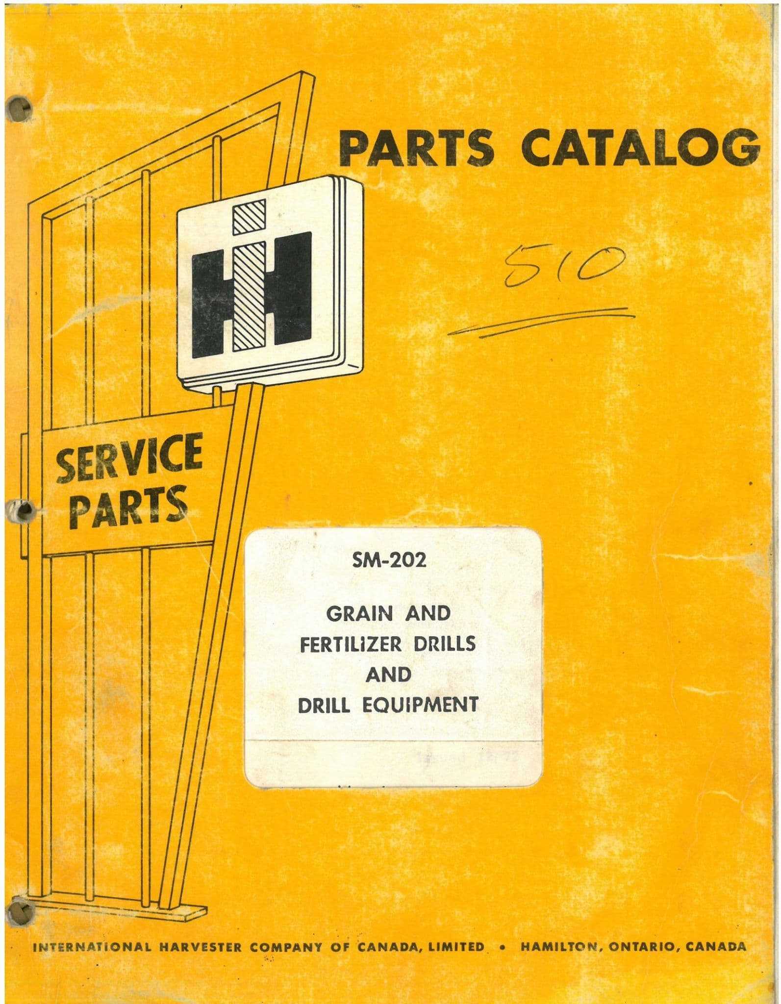 international 510 grain drill parts diagram