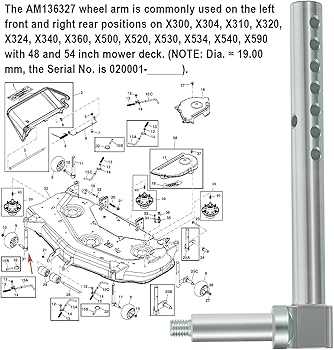 john deere x590 parts diagram