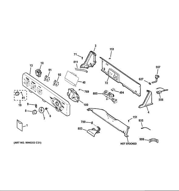 hotpoint washer parts diagram