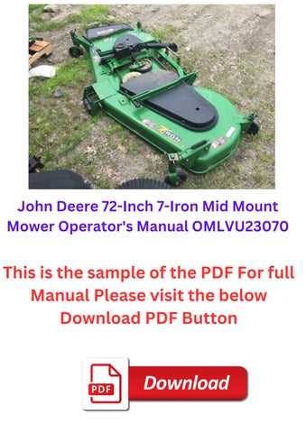 john deere 62d mower deck parts diagram