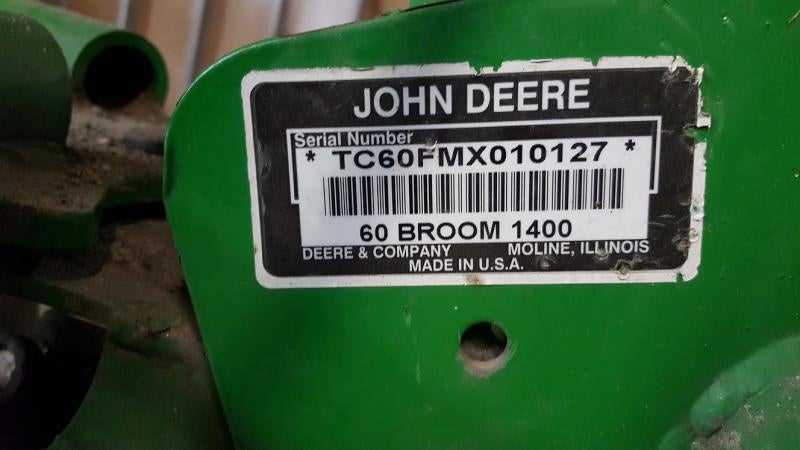 john deere 60 broom parts diagram