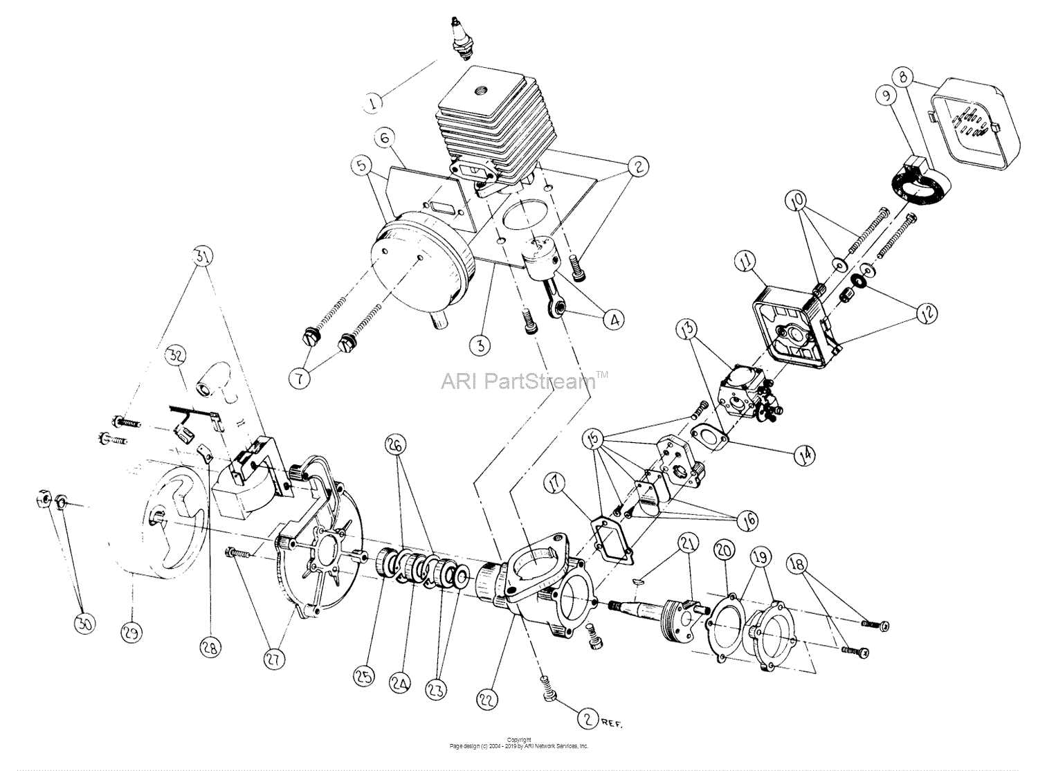 stihl fs 55 parts diagram