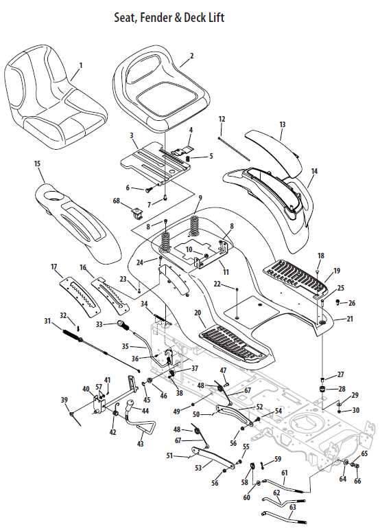 cub cadet ltx 1050 parts diagram