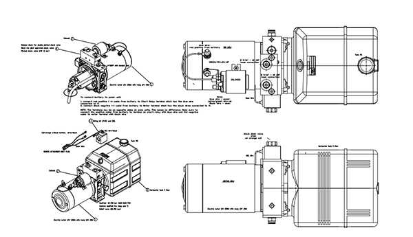 dump trailer parts diagram