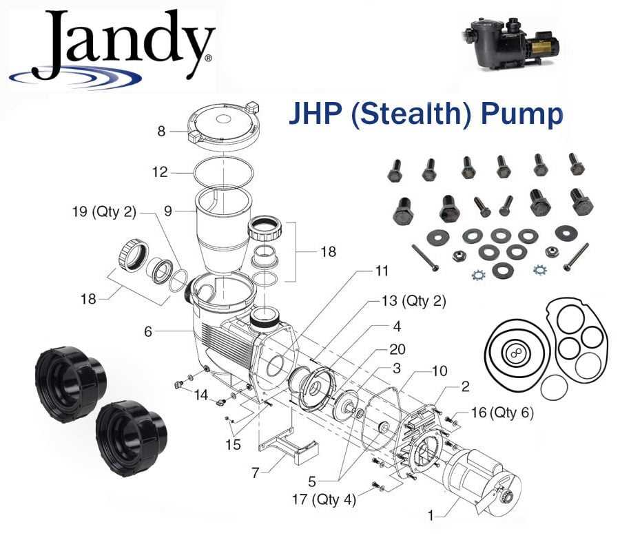 jandy valve parts diagram