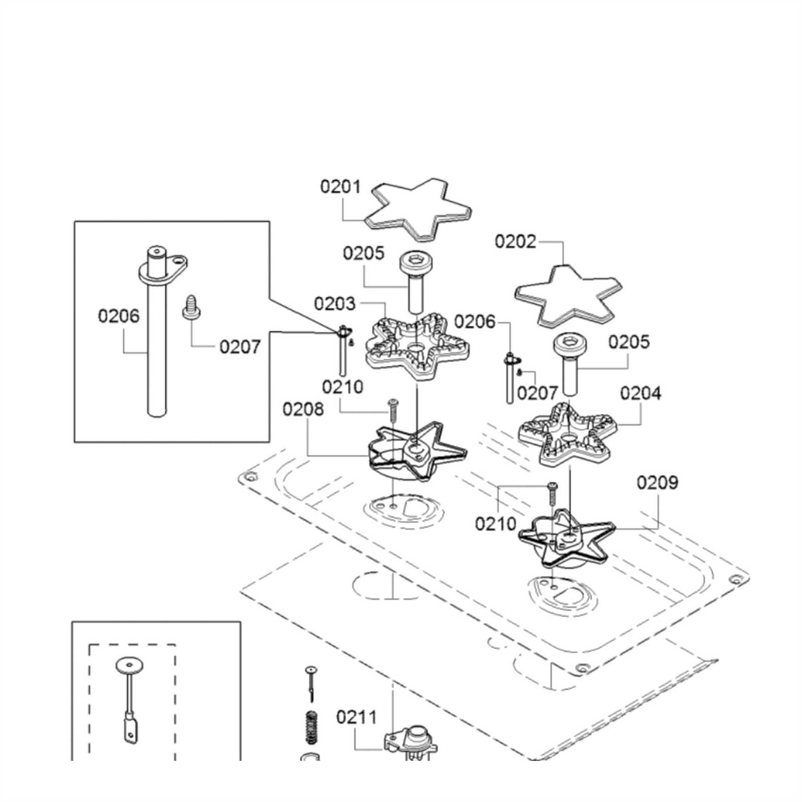 wolf cooktop parts diagram