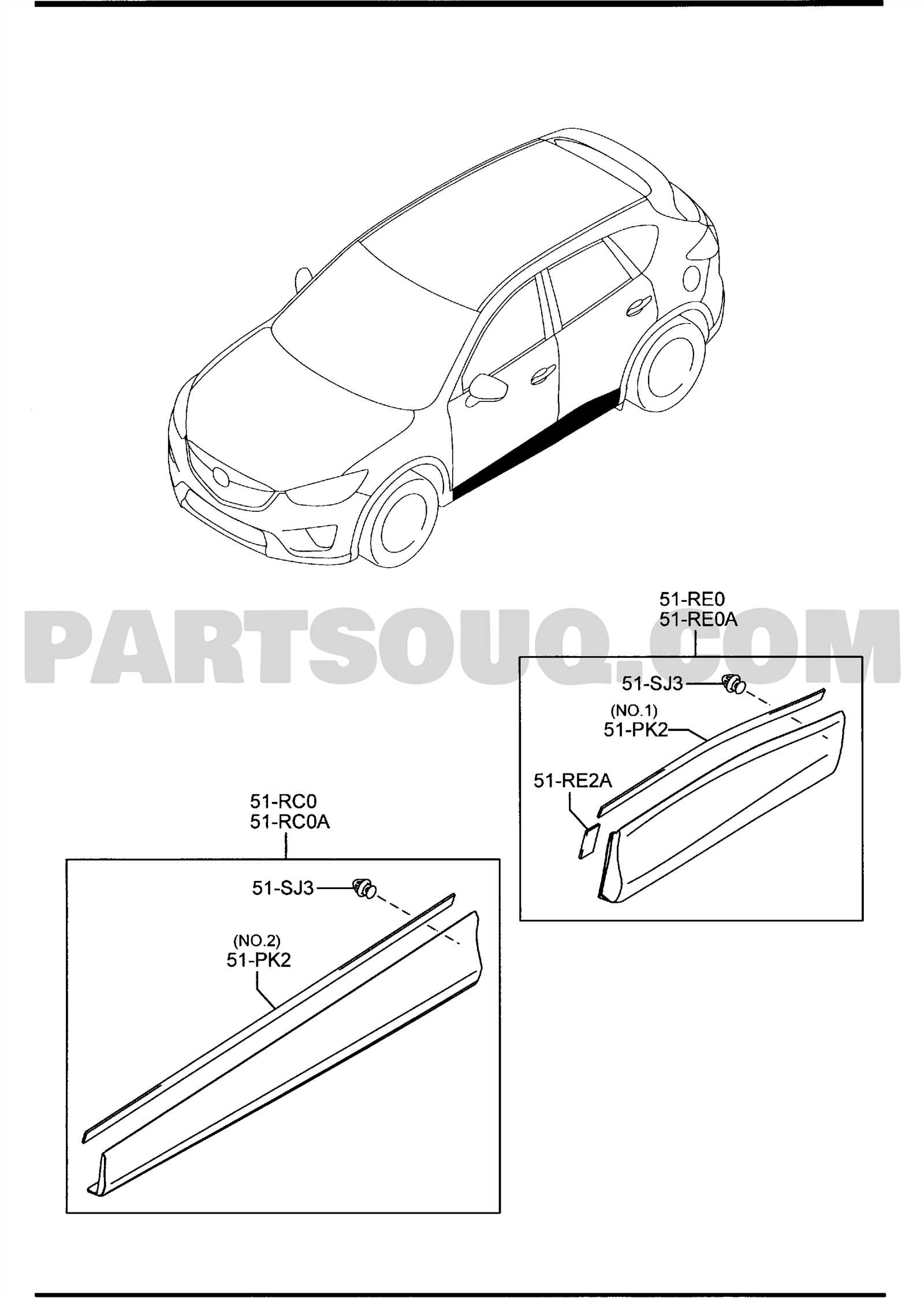 mazda cx 5 parts diagram