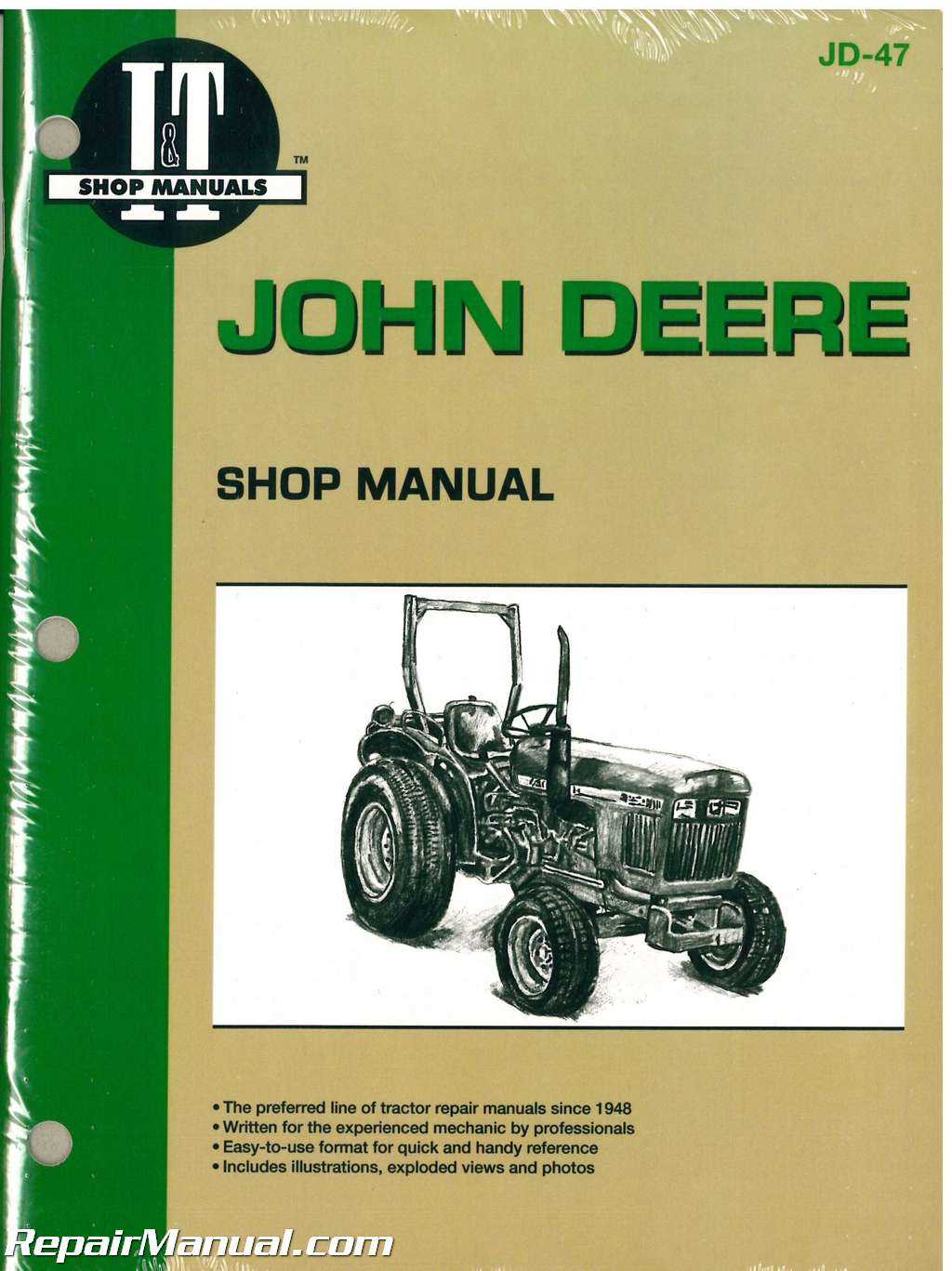 john deere 850 tractor parts diagram