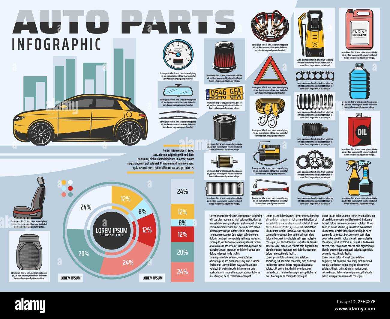 parts of car diagram