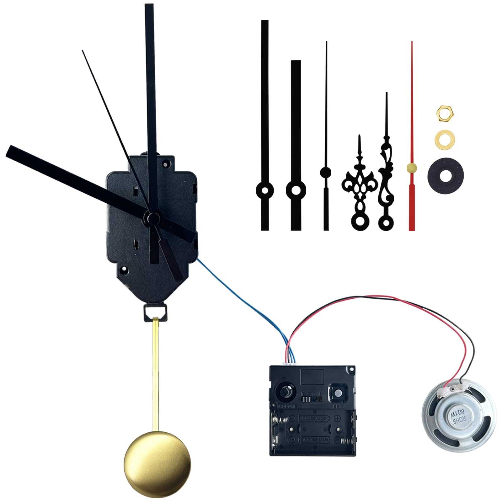 pendulum clock parts diagram