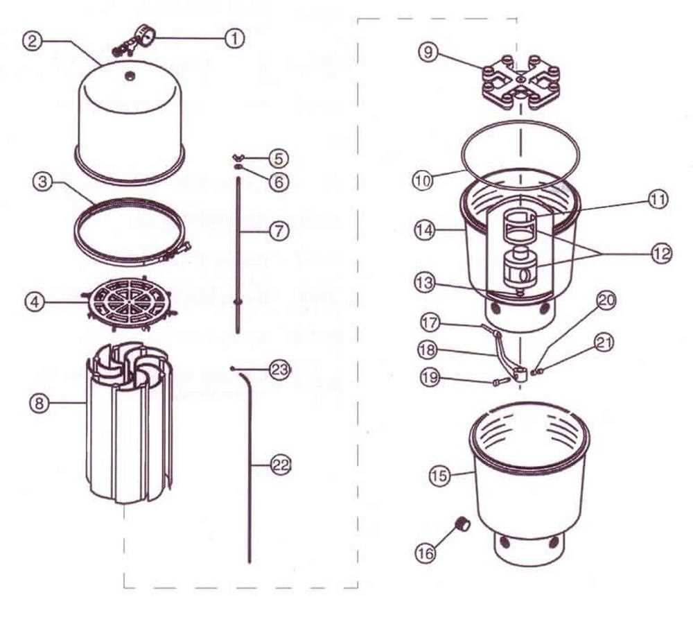 pentair fns 48 parts diagram