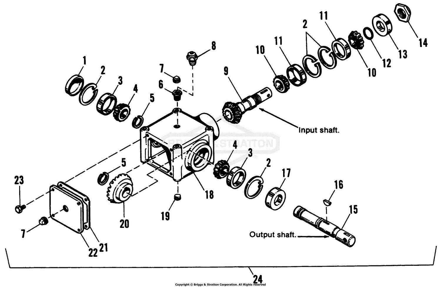 king kutter tiller gearbox parts diagram