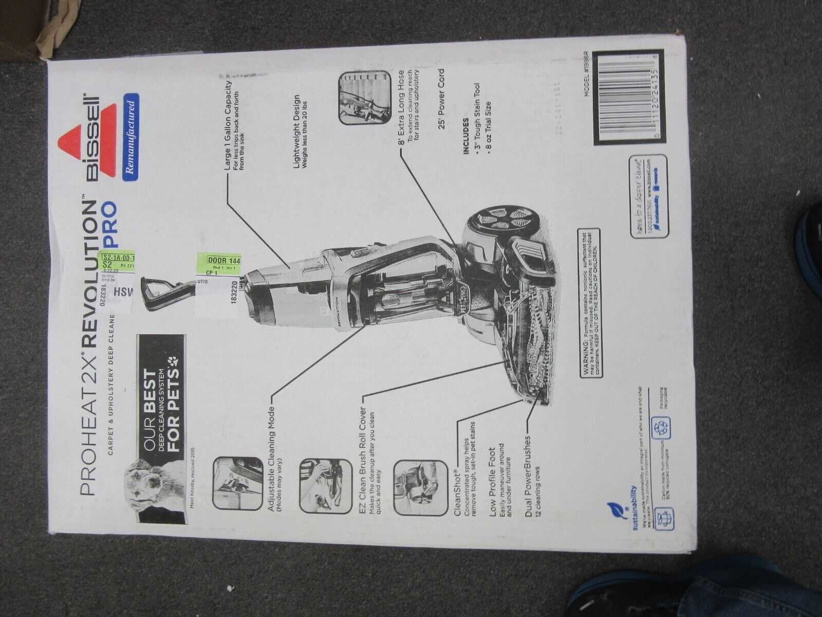 bissell proheat 2x revolution pet pro parts diagram