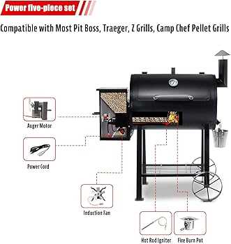 pit boss grill parts diagram