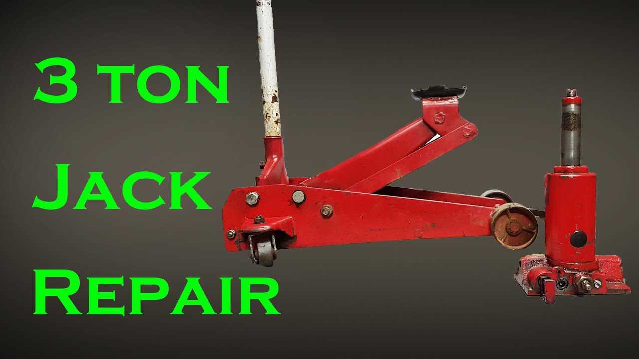 pittsburgh 3 ton floor jack parts diagram