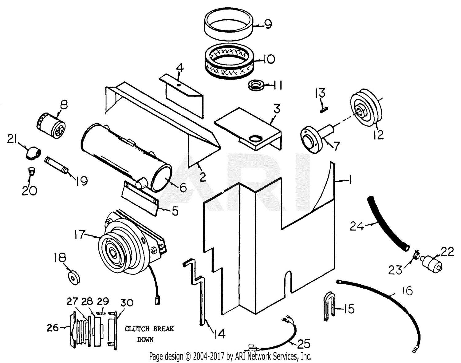 onan engine parts diagram