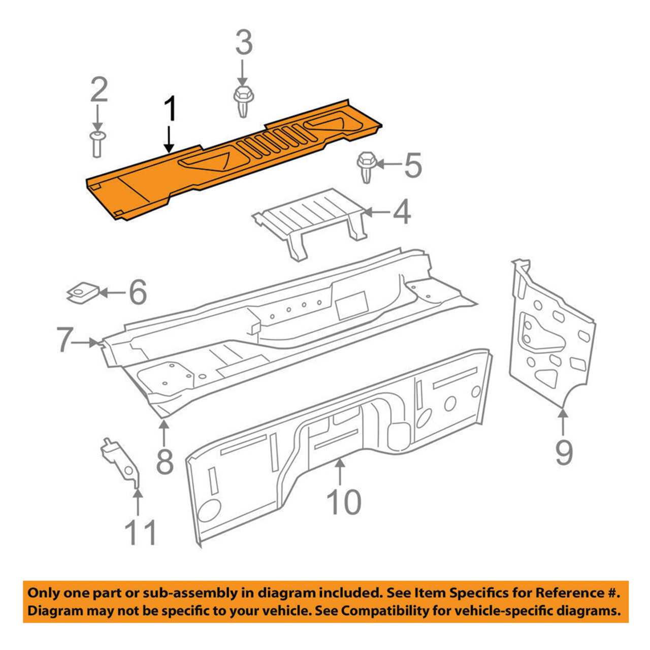 jeep wrangler parts diagram