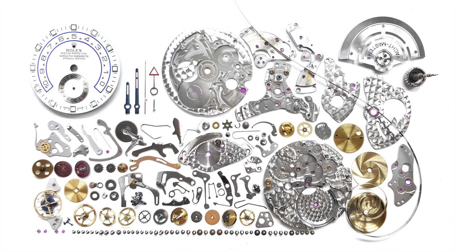 pocket watch parts diagram