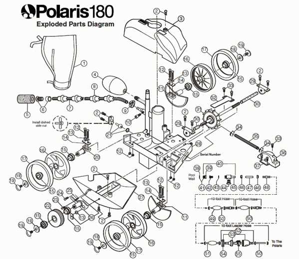 polaris 180 parts diagram