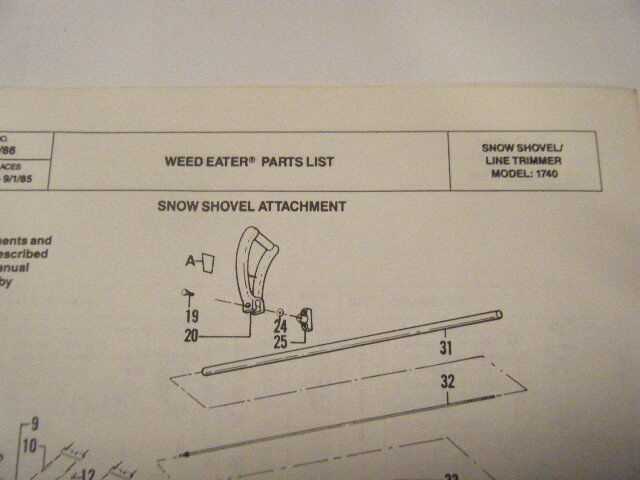 poulan 2150 parts diagram