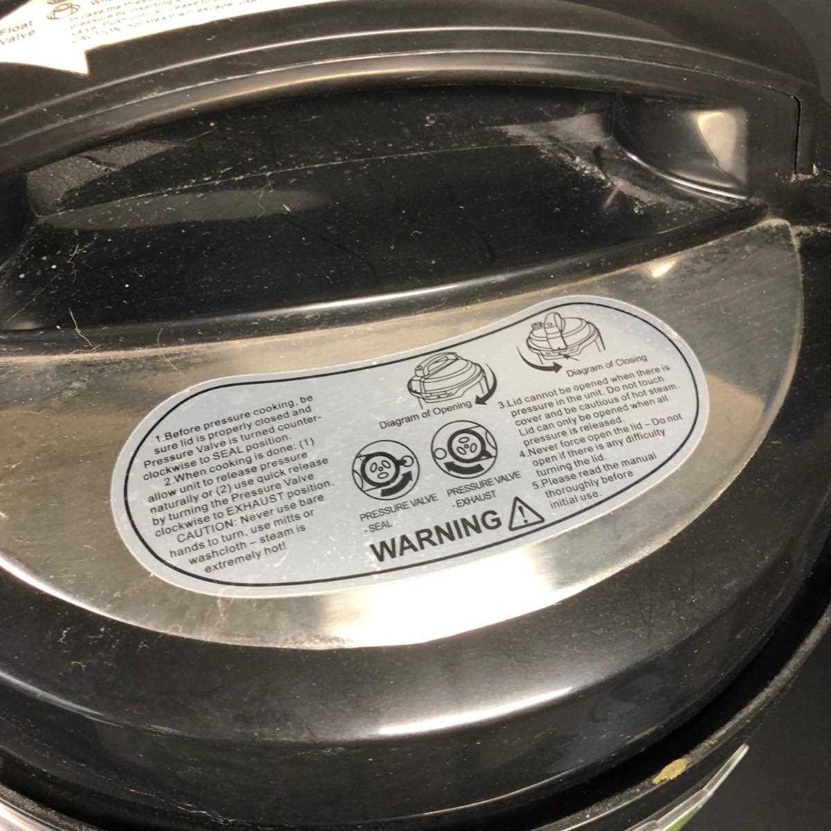 power pressure cooker xl parts diagram