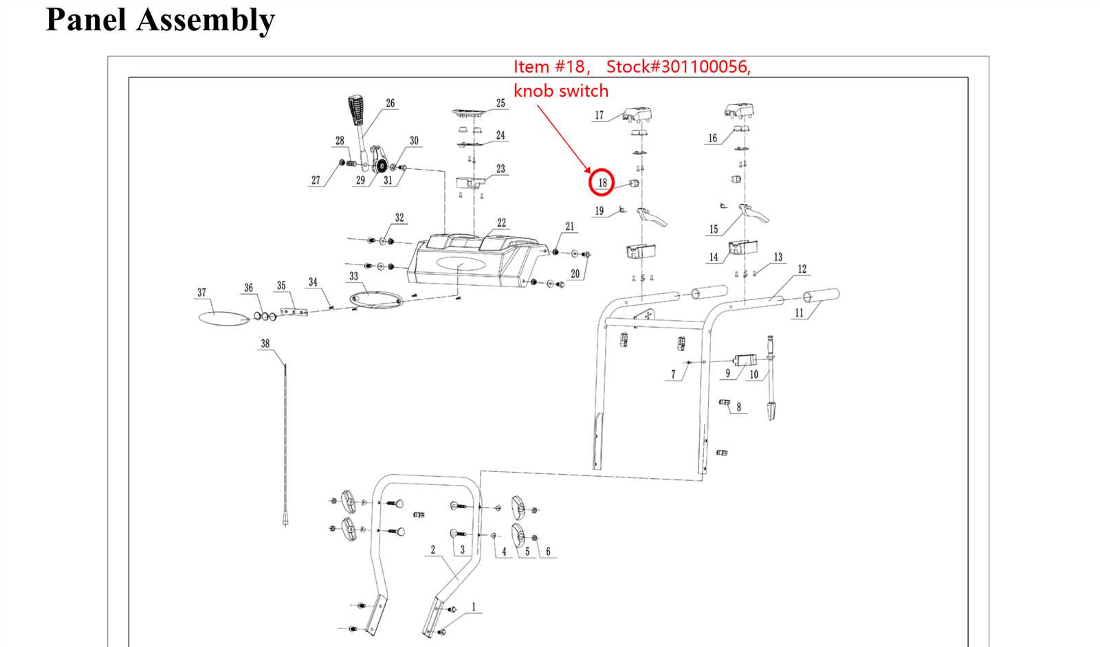 power smart snow blower parts diagram