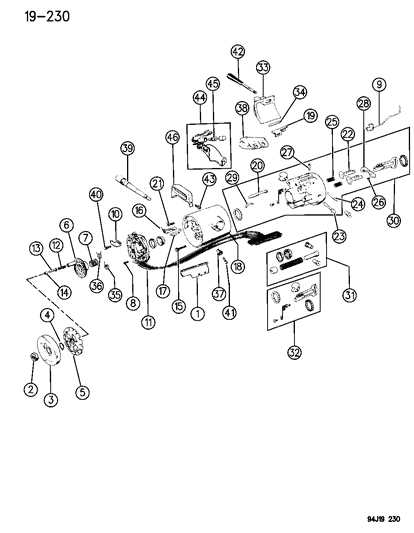 jeep steering parts diagram