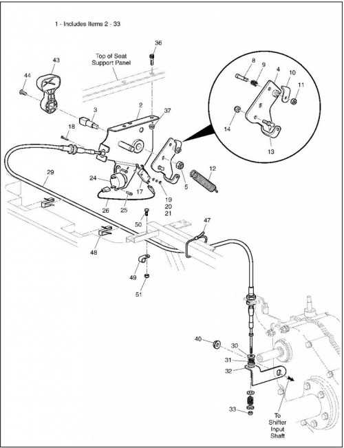 ezgo workhorse parts diagram