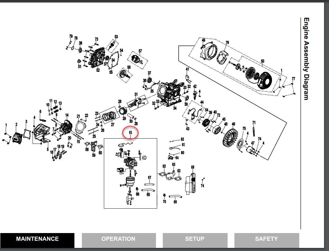 predator 2000 generator parts diagram