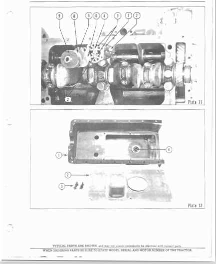 oliver tractor parts diagram