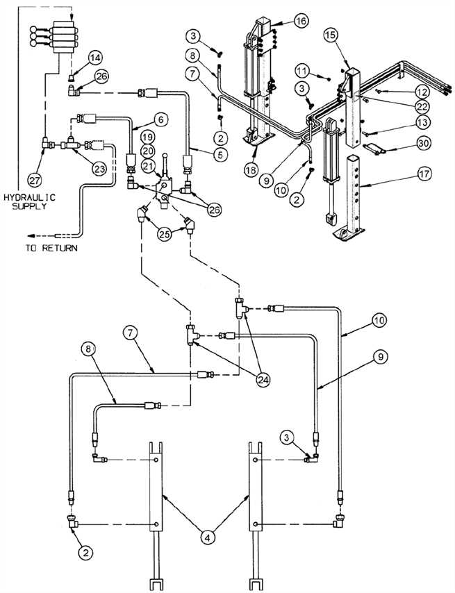 trailer landing gear parts diagram