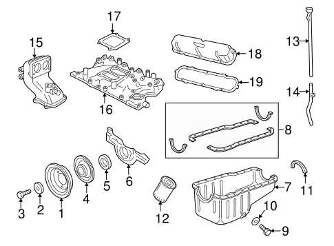 ford 460 engine parts diagram