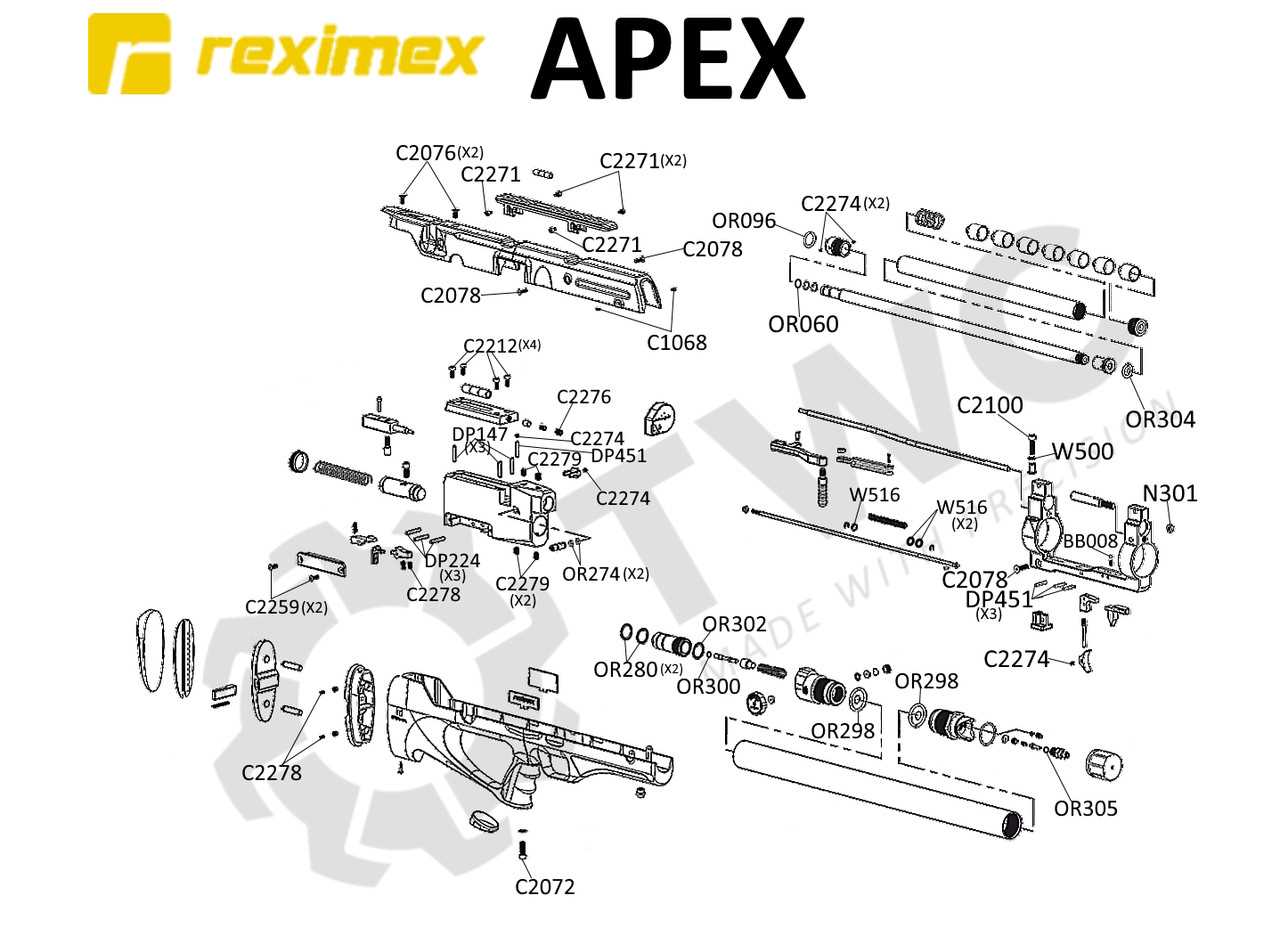 umarex parts diagrams