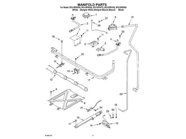 whirlpool stove parts diagram