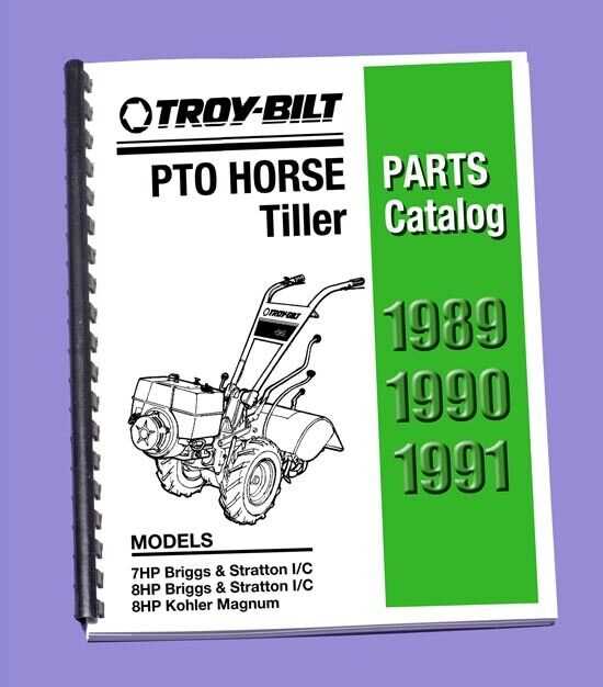 troy bilt tiller horse parts diagram