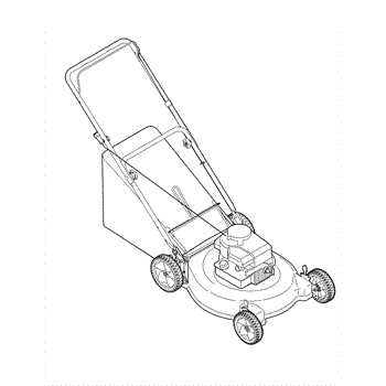 bolens lawn mower parts diagram