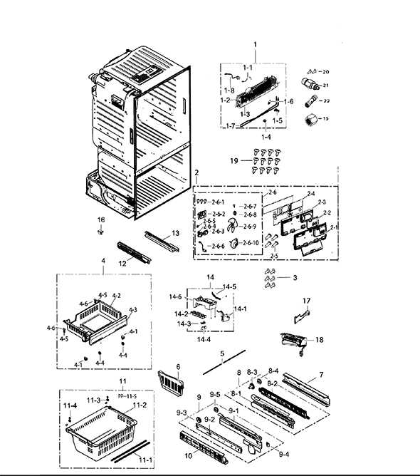 samsung rf266aepn parts diagram